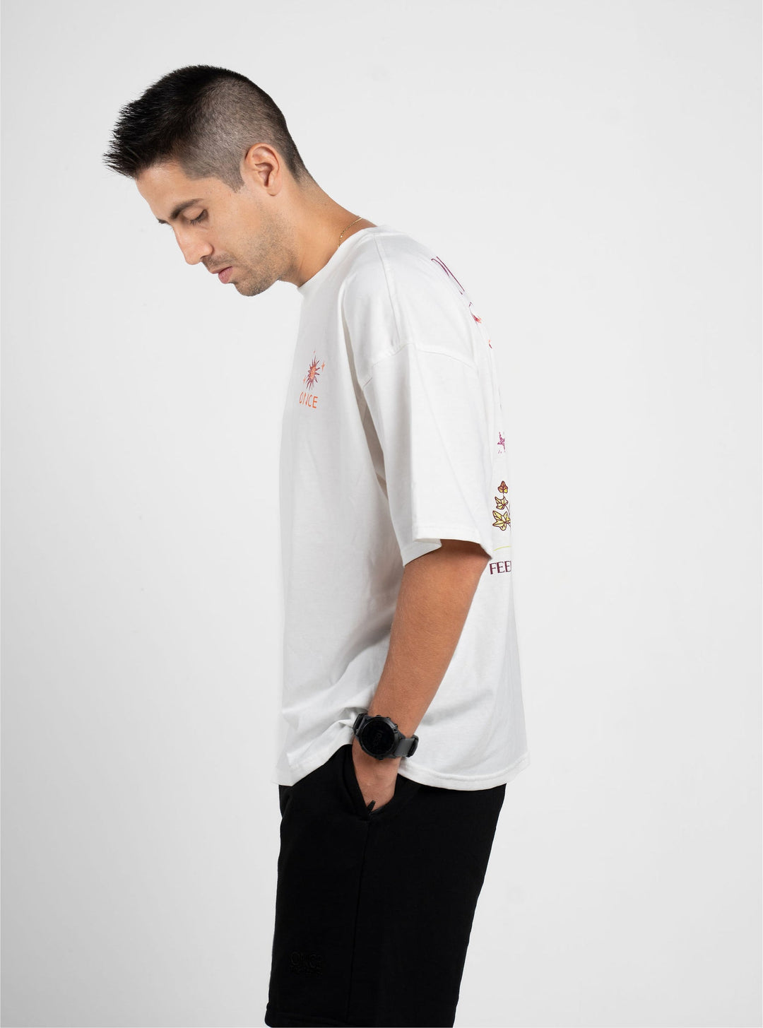 ONCE CAMISETA OVERSIZE UNISEX - FEEL GOOD