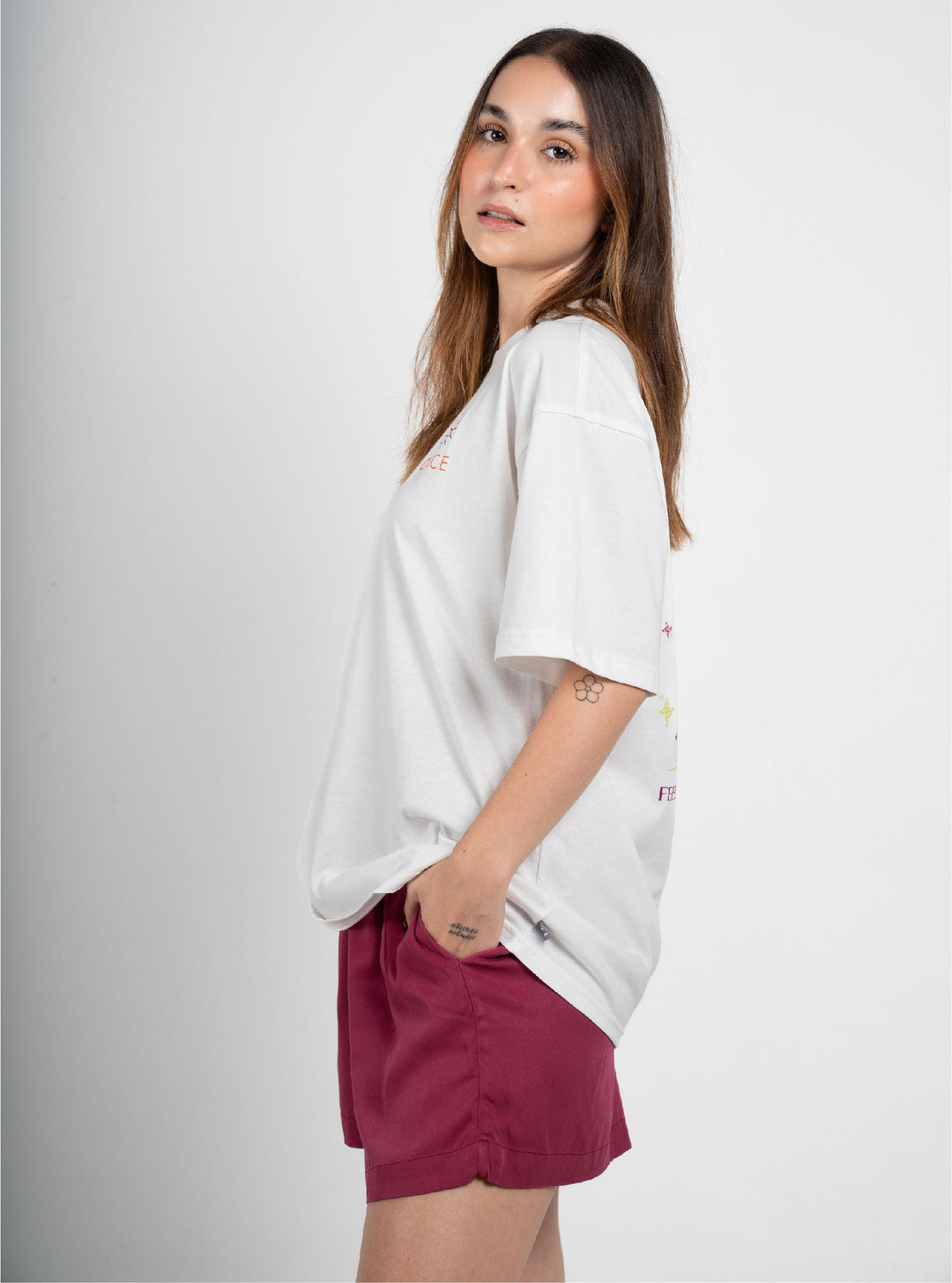 ONCE CAMISETA OVERSIZE UNISEX - FEEL GOOD