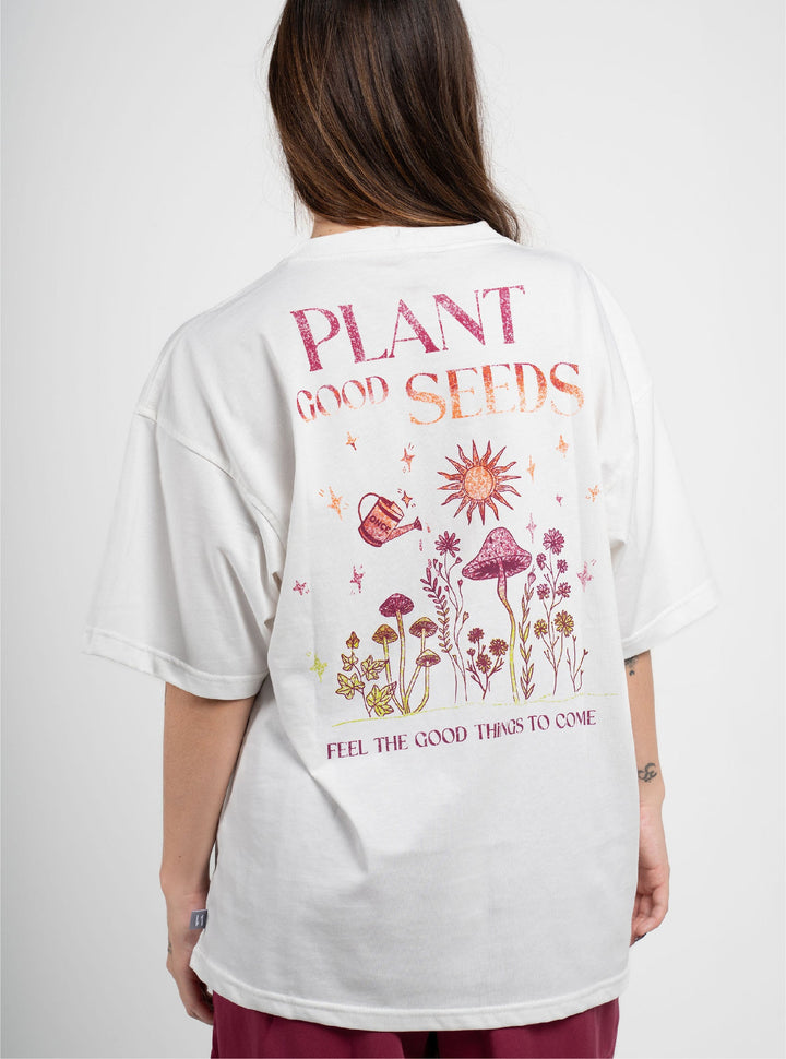 ONCE CAMISETA OVERSIZE UNISEX - FEEL GOOD