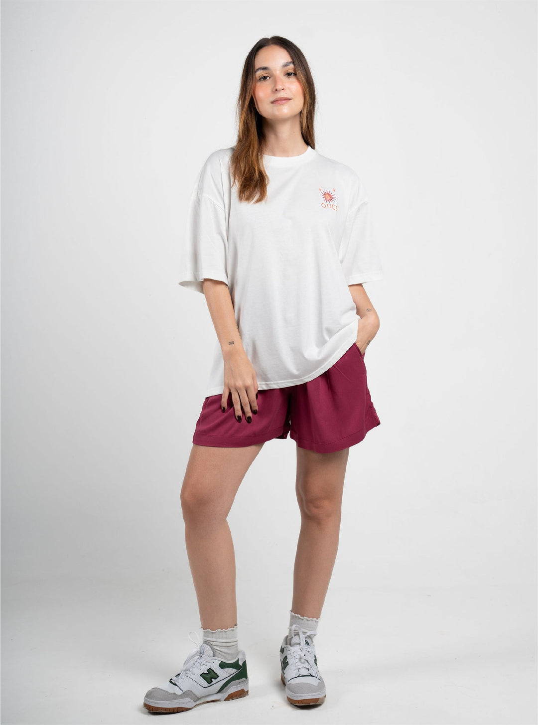 ONCE CAMISETA OVERSIZE UNISEX - FEEL GOOD