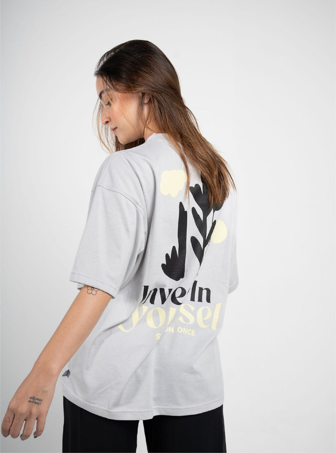 ONCE CAMISETA OVERSIZE UNISEX - YOURSELF