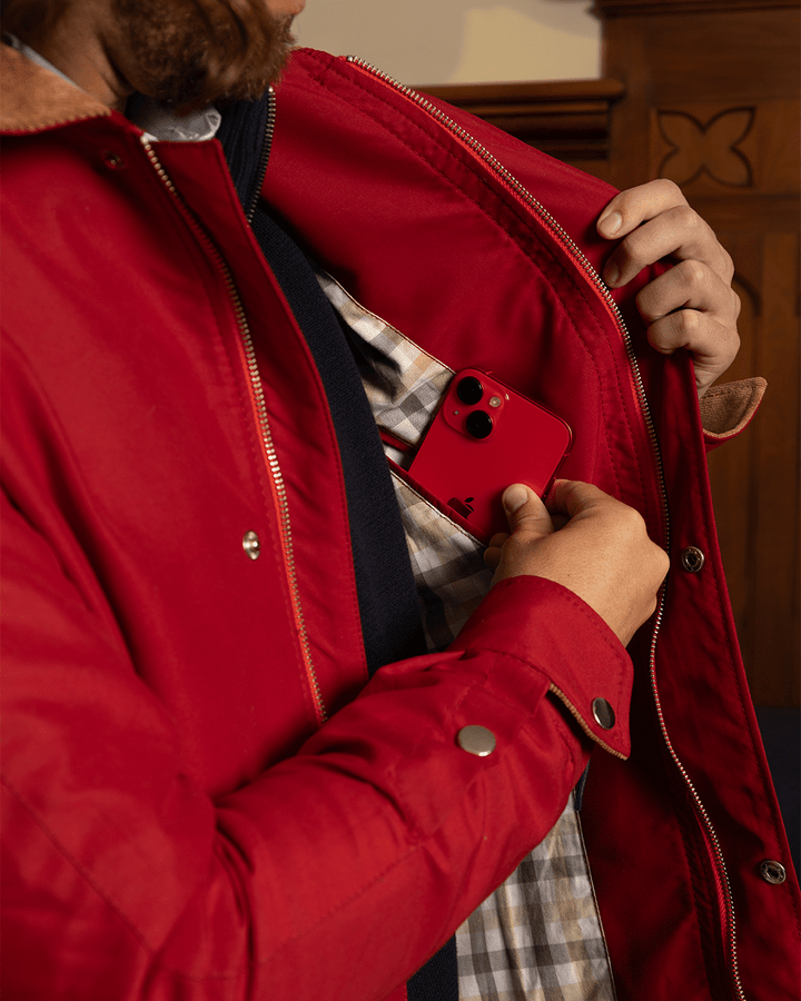 HANDELLS CHAQUETA GALES ROJA