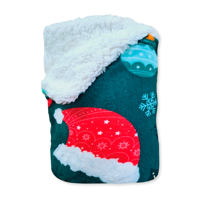 LA PEQUEÑA GALERIA COBIJA NAVIDEÑA VERDE