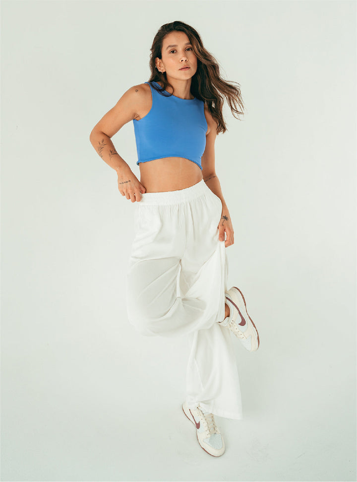 ONCE CROP TOP SOFT - ZAFIRO