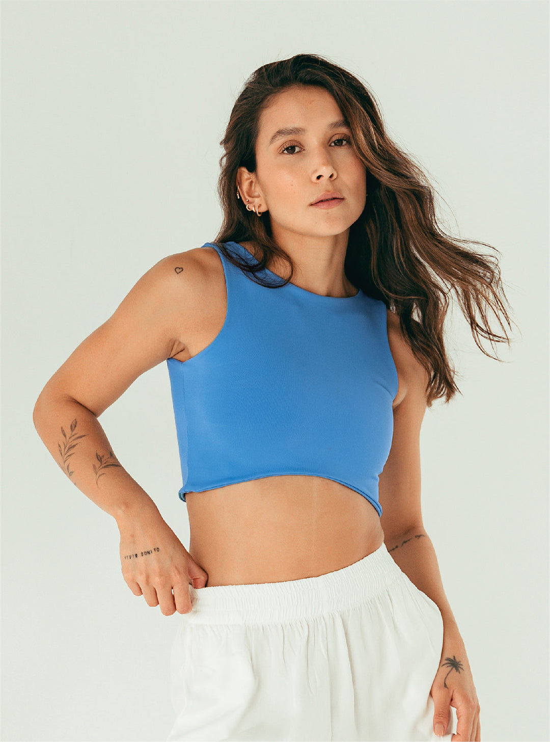 ONCE CROP TOP SOFT - ZAFIRO