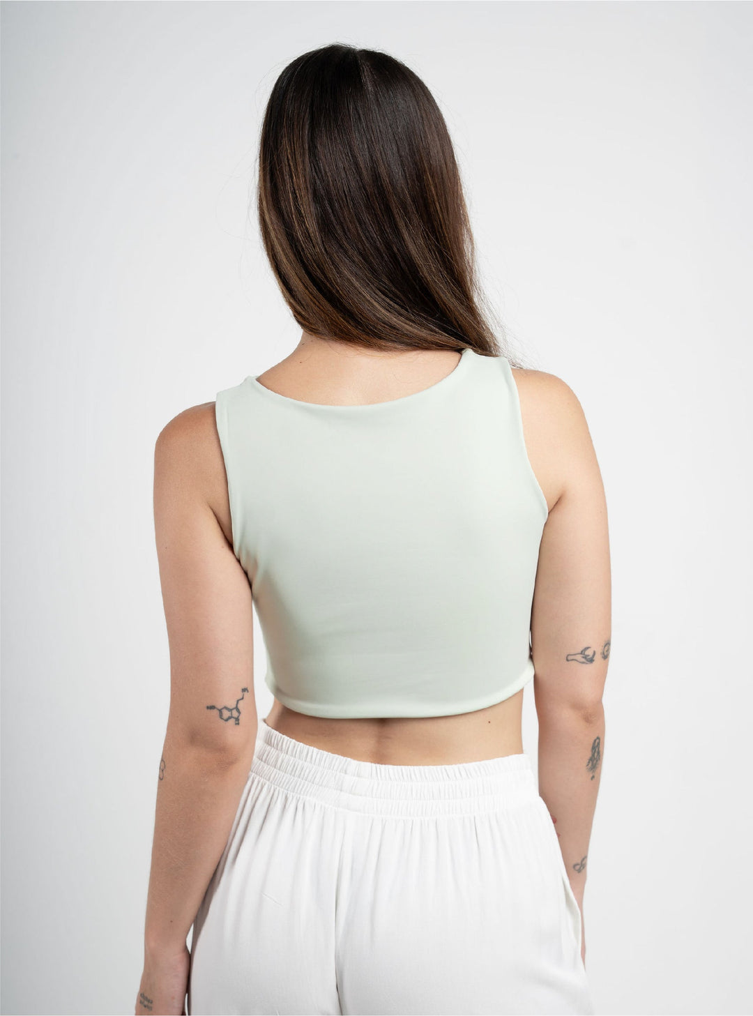 ONCE CROP TOP SOFT - MATCHA