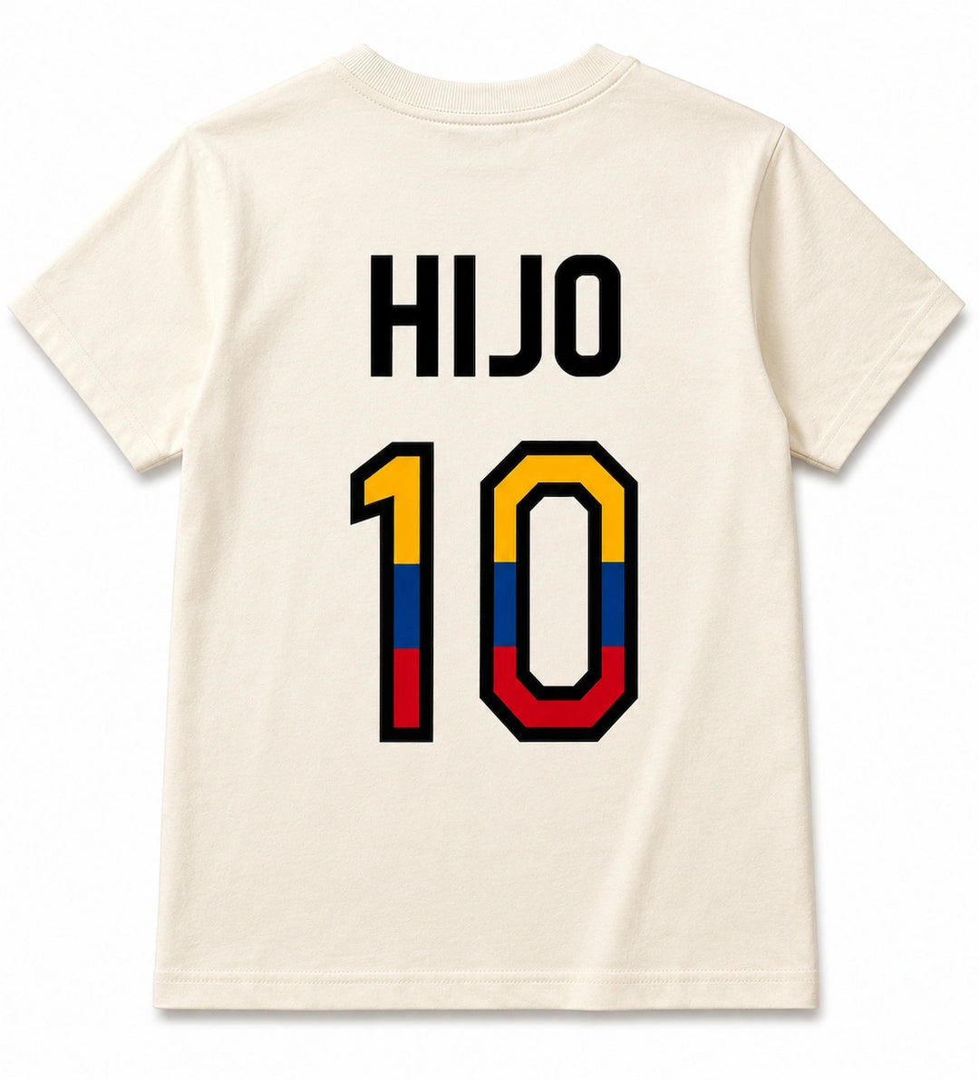 MINIME CAMISETA HIJO 10 HUESO