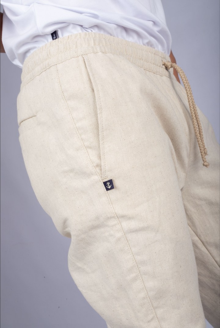 NEW ANCHOR JOGGER BEIGE