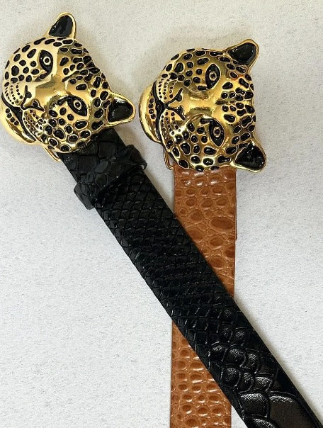CINTRA CORREA HEBILLA LEOPARDO