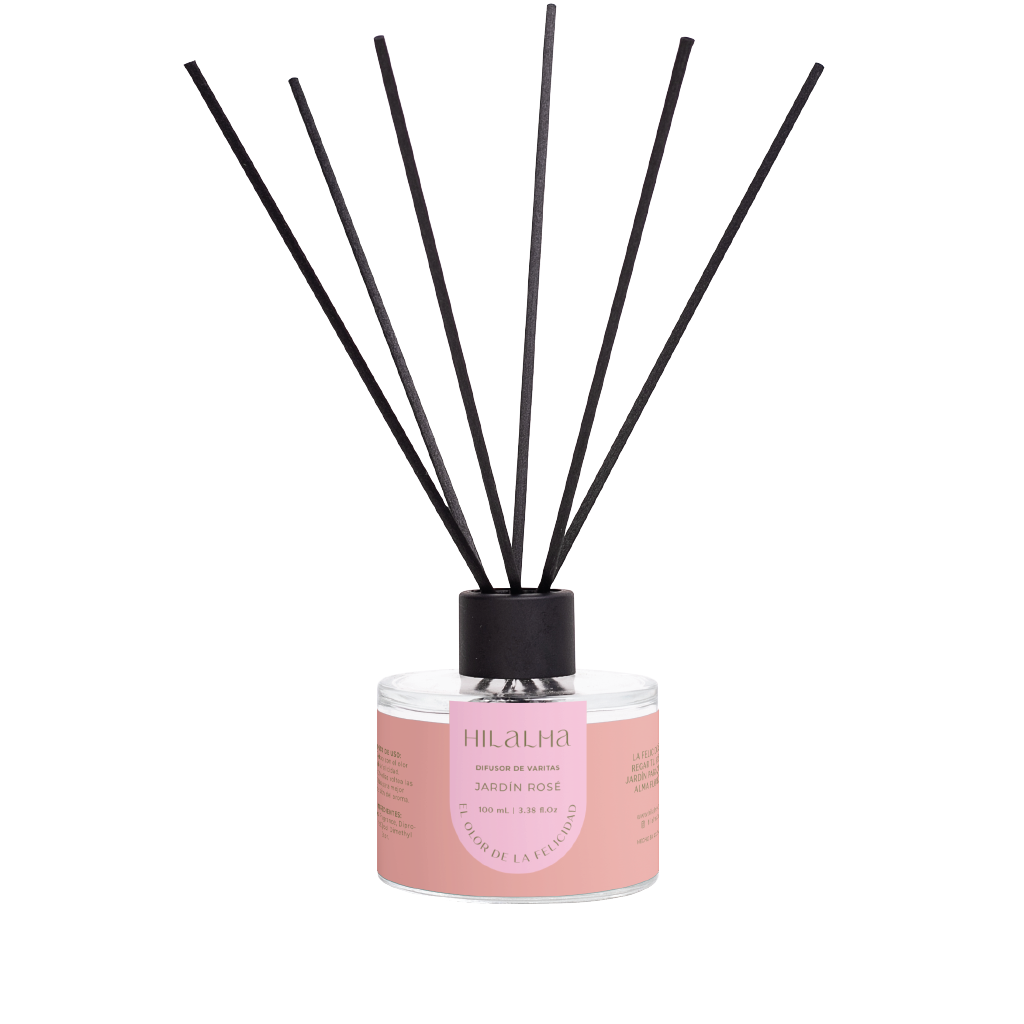 HILALMA DIFUSORES DE VARITAS 100 ML JARDIN ROSE