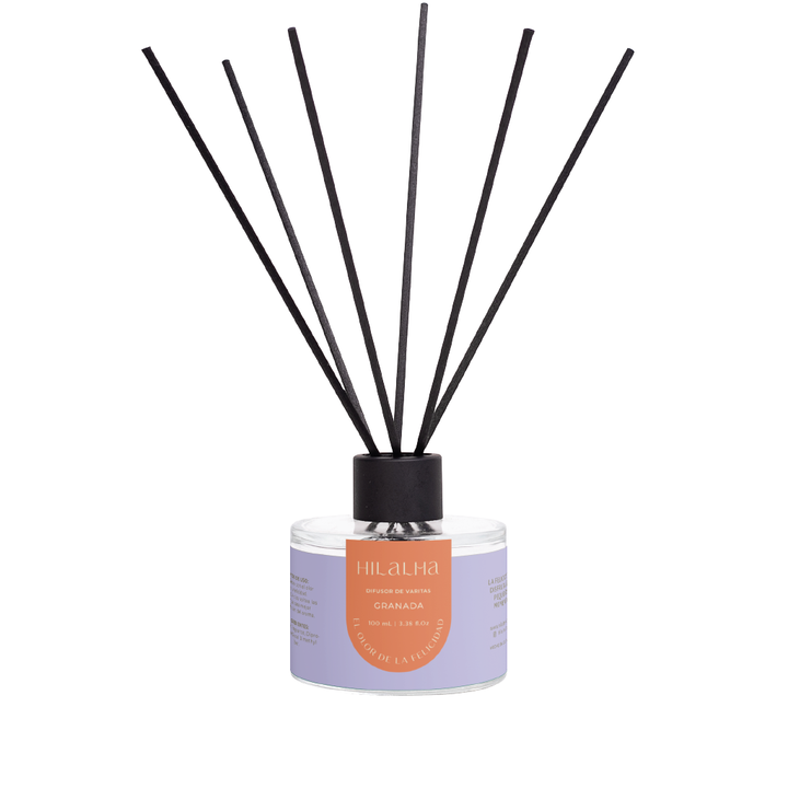 HILALMA DIFUSORES DE VARITAS 100 ML GRANADA