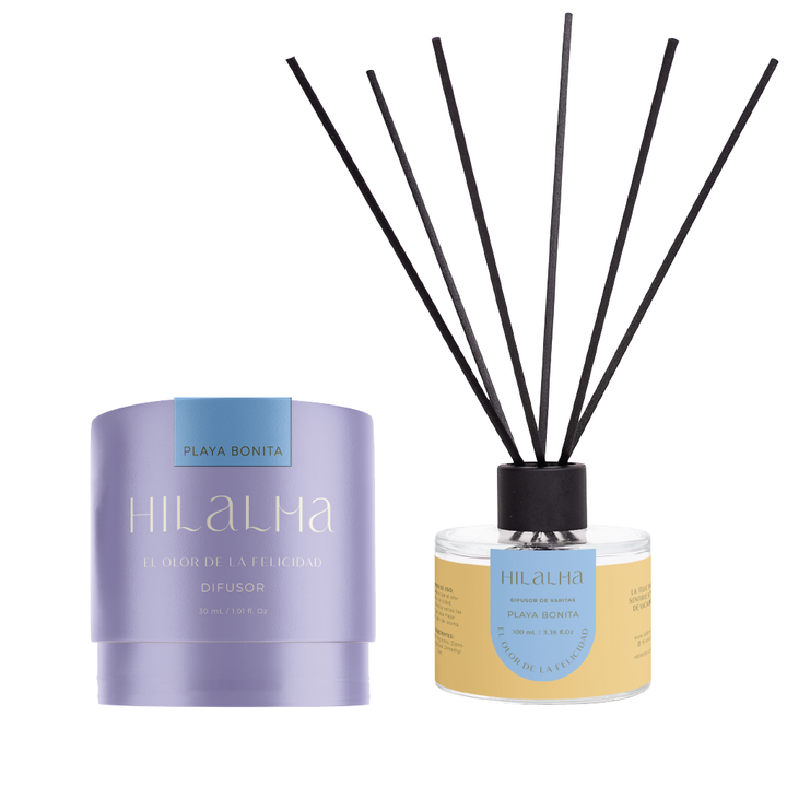 HILALMA DIFUSORES DE VARITAS 100 ML PLAYA BONITA