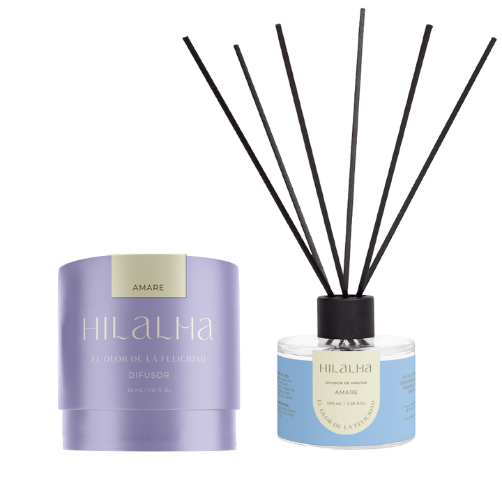 HILALMA DIFUSORES DE VARITAS 100 ML AMARE