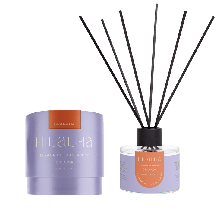 HILALMA DIFUSORES DE VARITAS 100 ML GRANADA