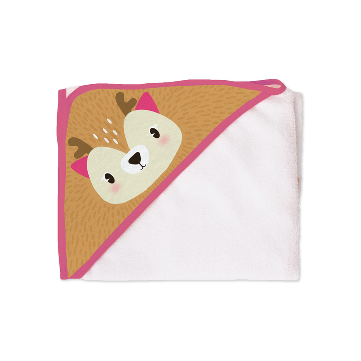 LA PEQUEÑA GALERIA TOALLA BEBE CARA VENADO