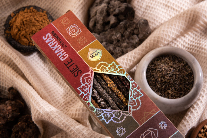 18 RAZONES INCIENSO 22 INCIENSO 7 CHAKRAS