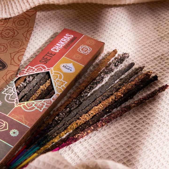 18 RAZONES INCIENSO 22 INCIENSO 7 CHAKRAS