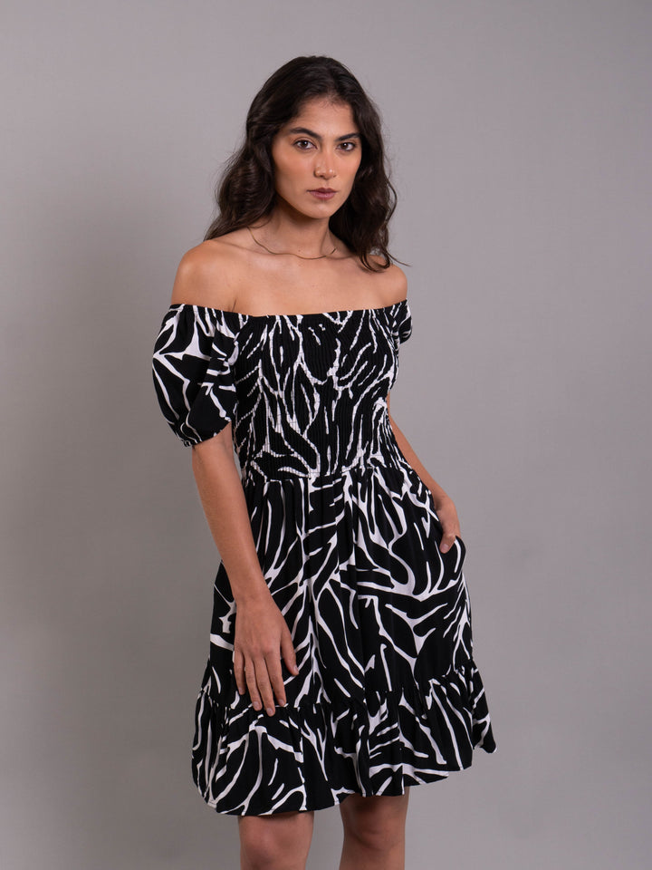NITTA BONITA VESTIDO MAITE SUNNY NEGRO