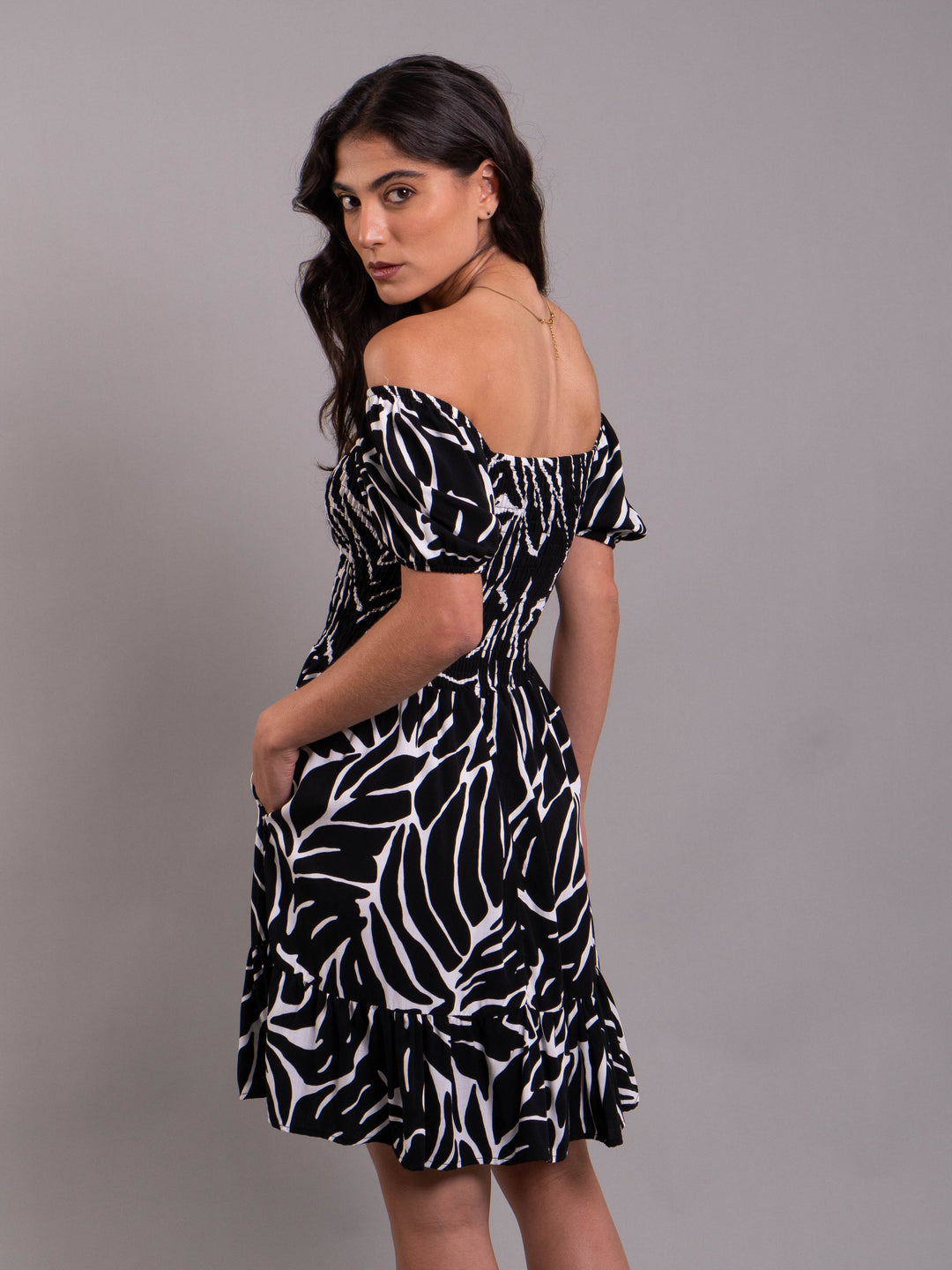 NITTA BONITA VESTIDO MAITE SUNNY NEGRO