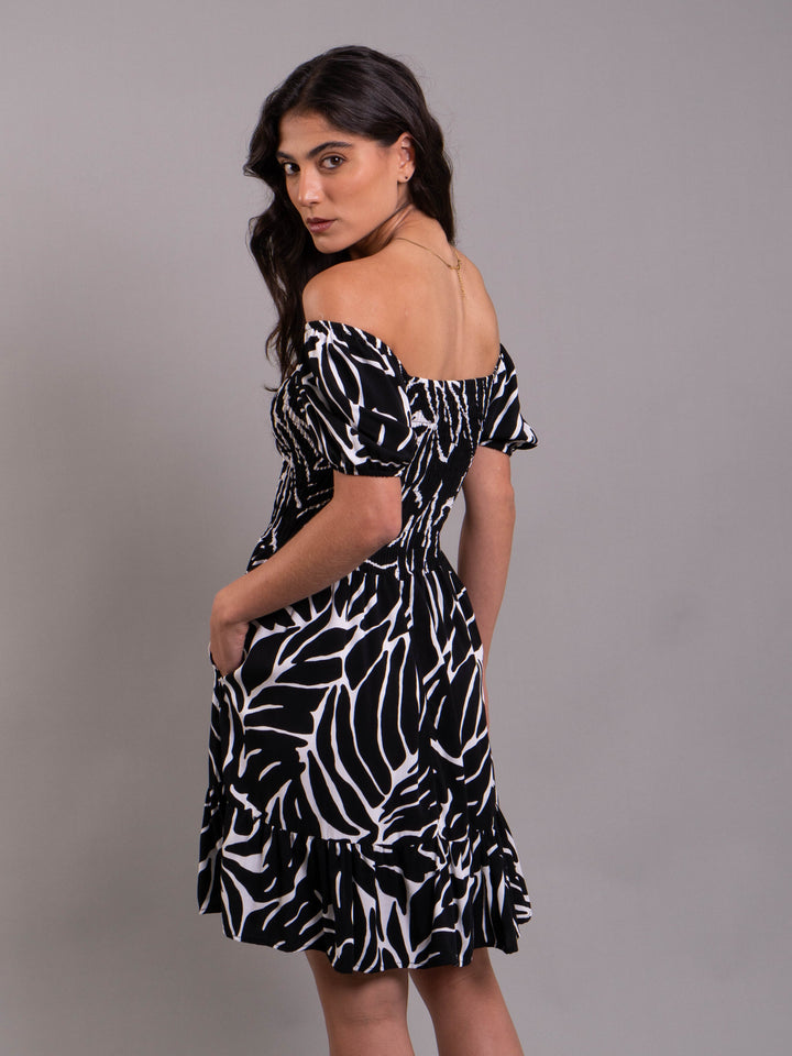 NITTA BONITA VESTIDO MAITE SUNNY NEGRO