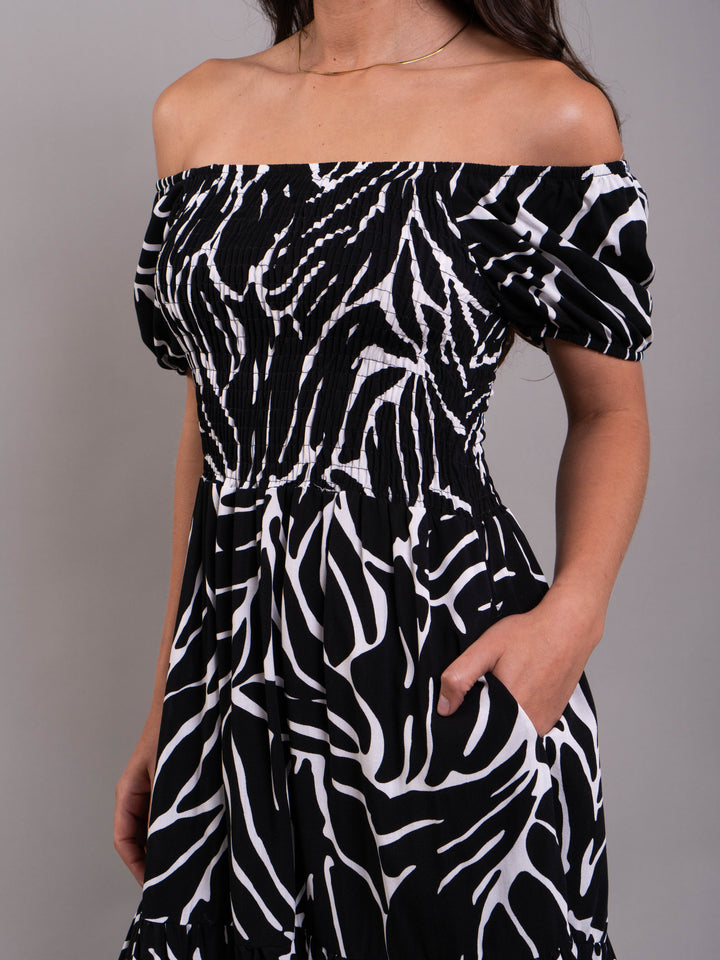 NITTA BONITA VESTIDO MAITE SUNNY NEGRO