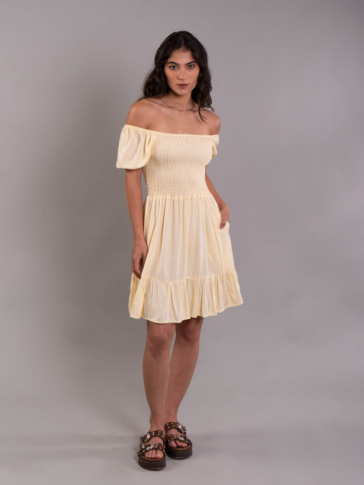 NITTA BONITA VESTIDO MAITE PLANE BUTTER