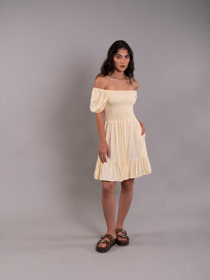 NITTA BONITA VESTIDO MAITE PLANE BUTTER