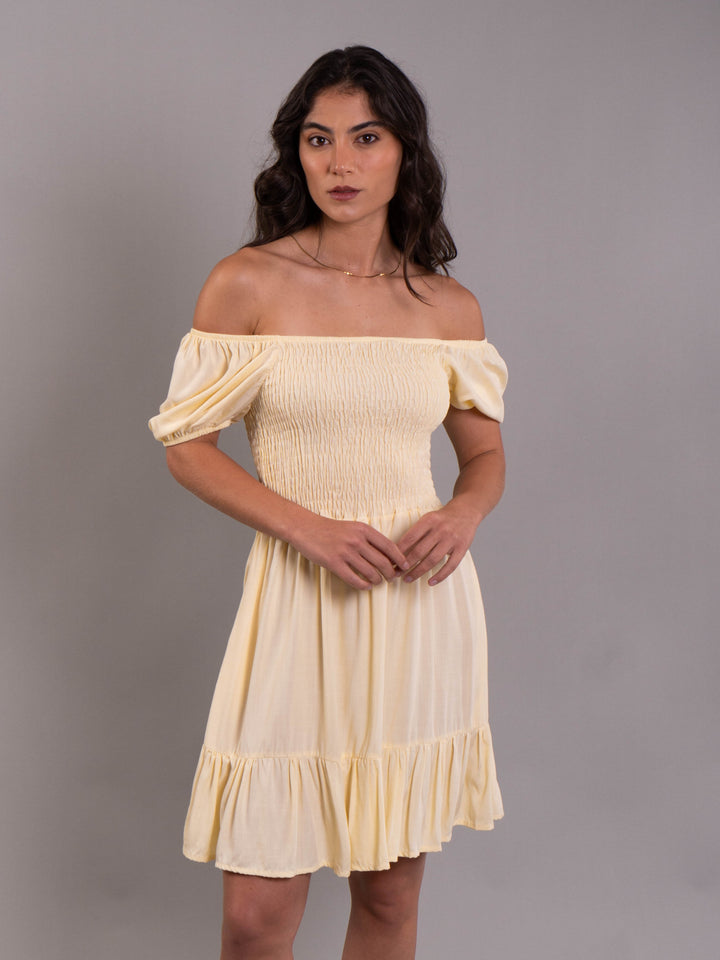 NITTA BONITA VESTIDO MAITE PLANE BUTTER