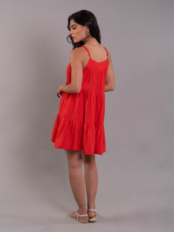 NITTA BONITA VESTIDO ALEXA PLANE RED