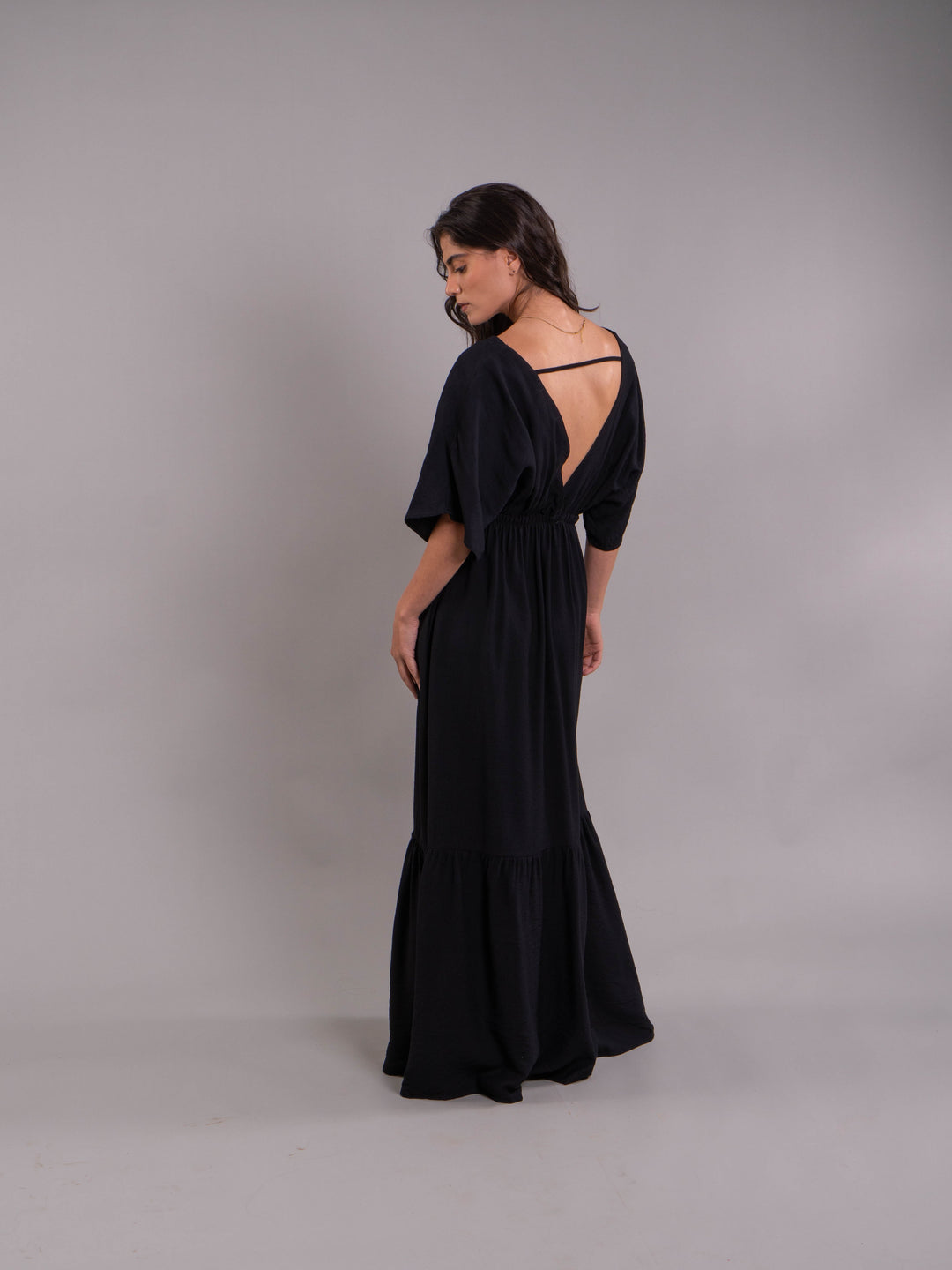 NITTA BONITA VESTIDO ELODIA PLANE BLACK