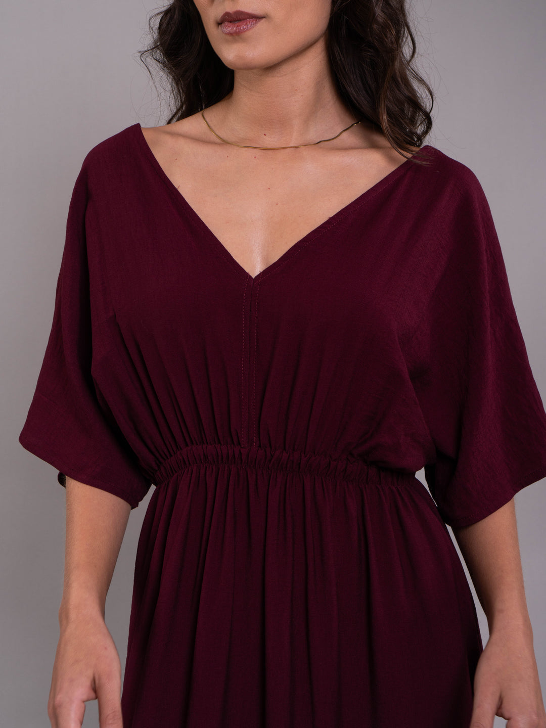 NITTA BONITA VESTIDO ELODIA PLANE UVA