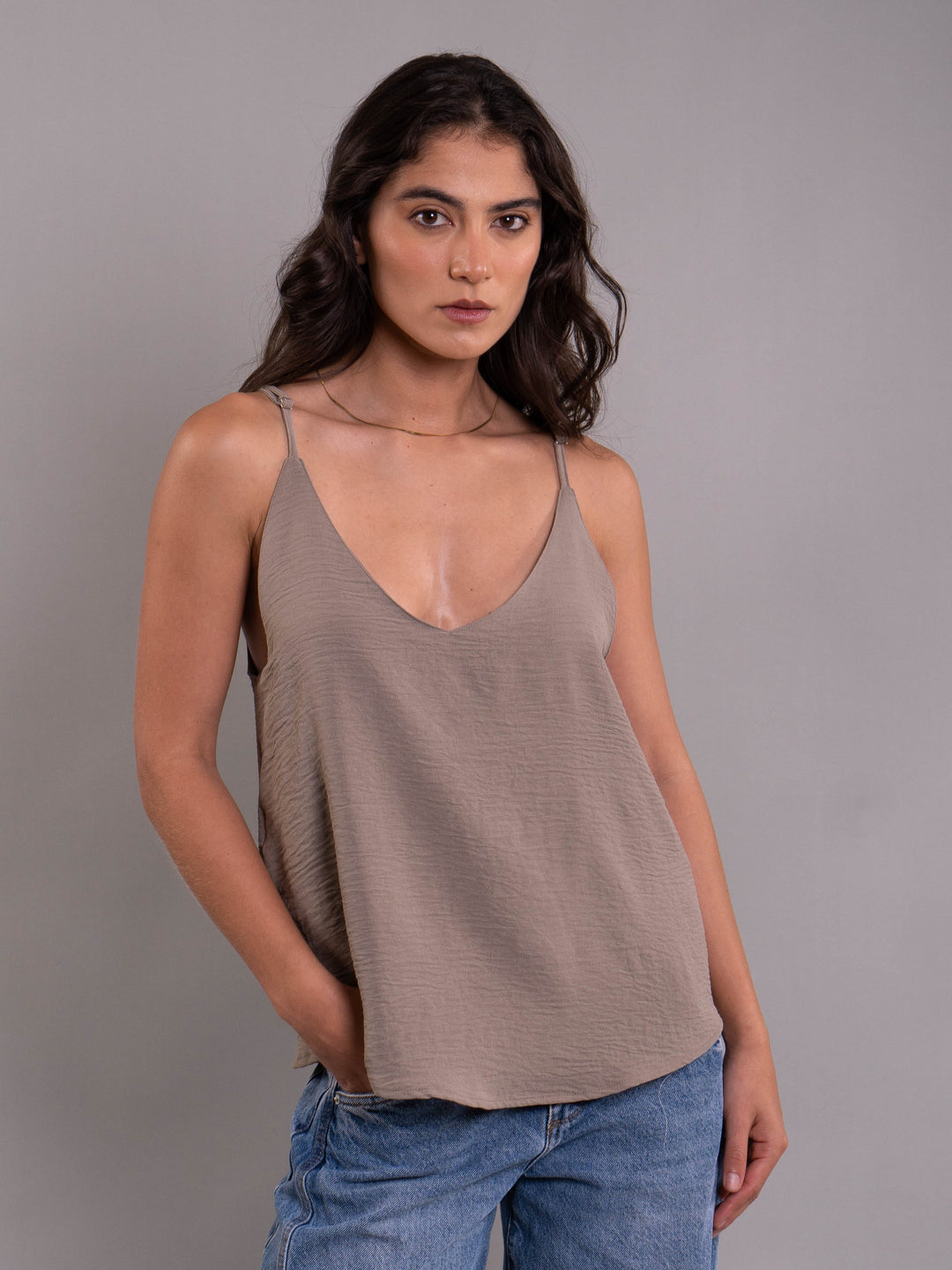 NITTA BONITA BLUSA GABI PLANE BROWN