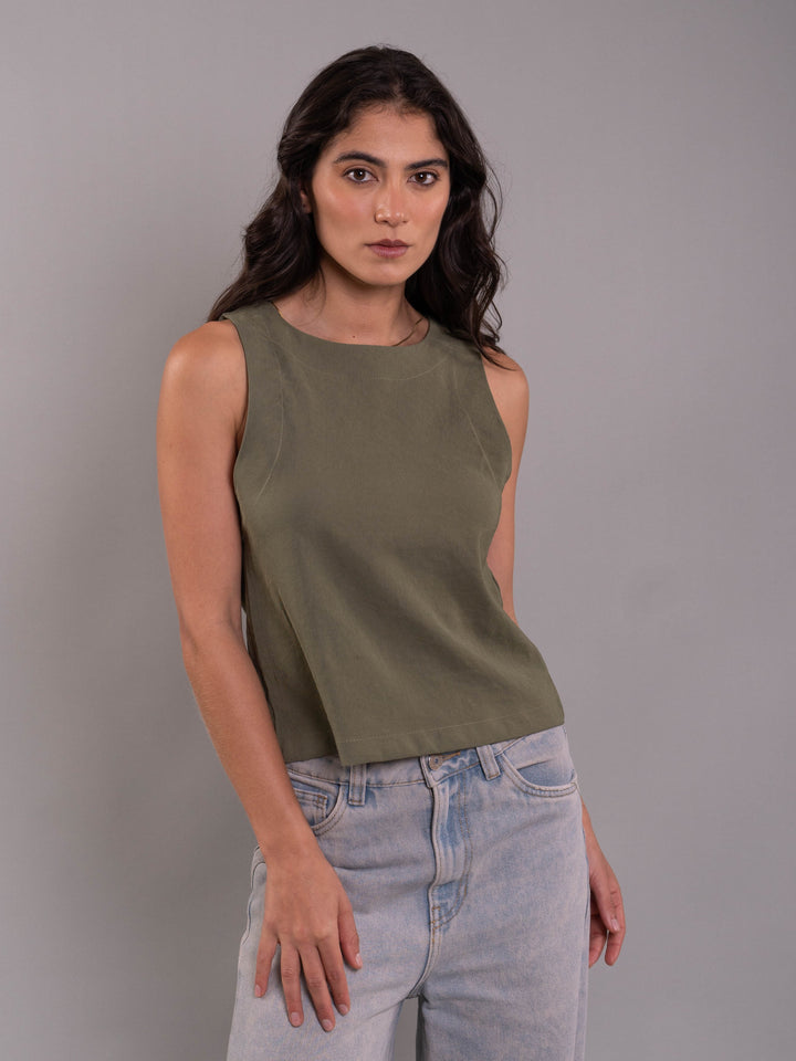 NITTA BONITA BLUSA CATA PLANE FOREST
