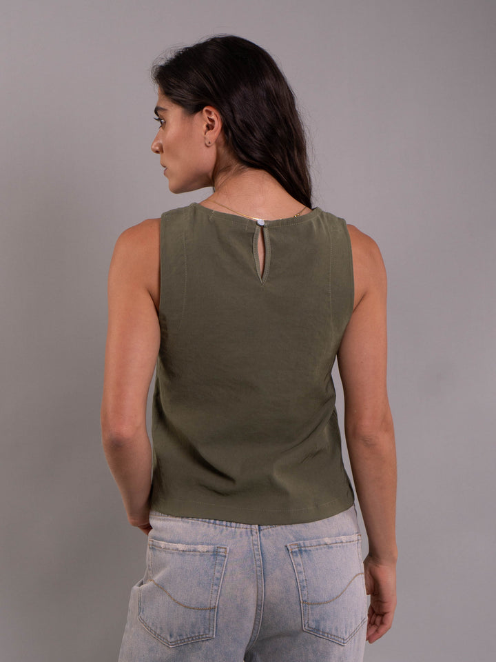NITTA BONITA BLUSA CATA PLANE FOREST