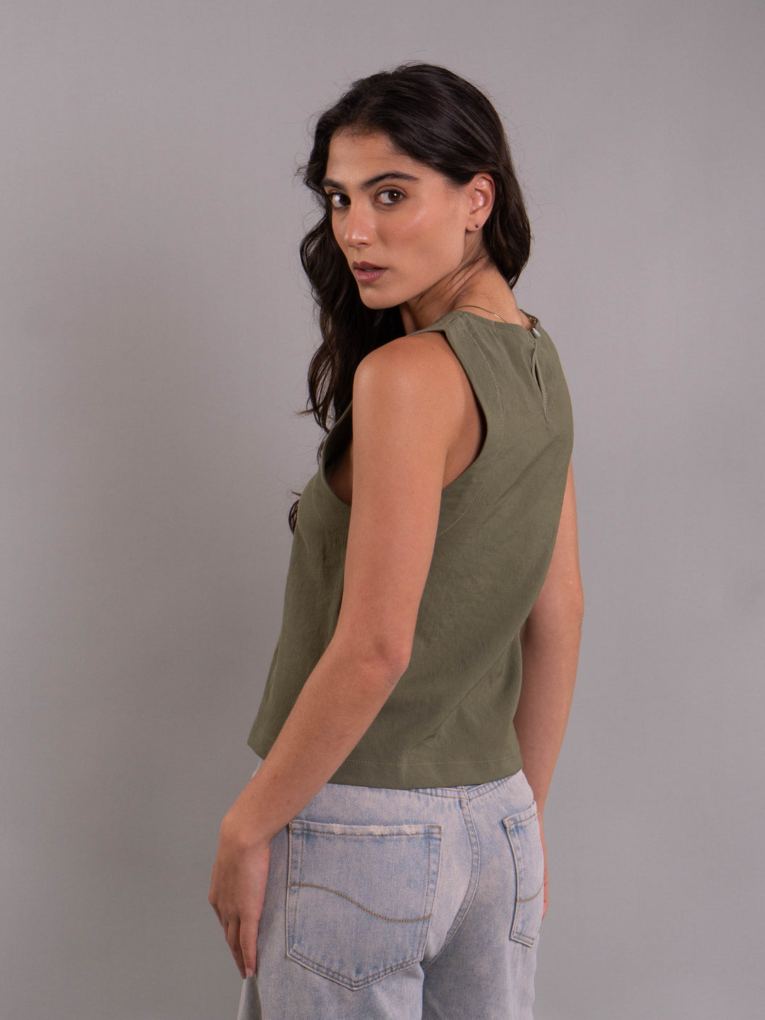 NITTA BONITA BLUSA CATA PLANE FOREST
