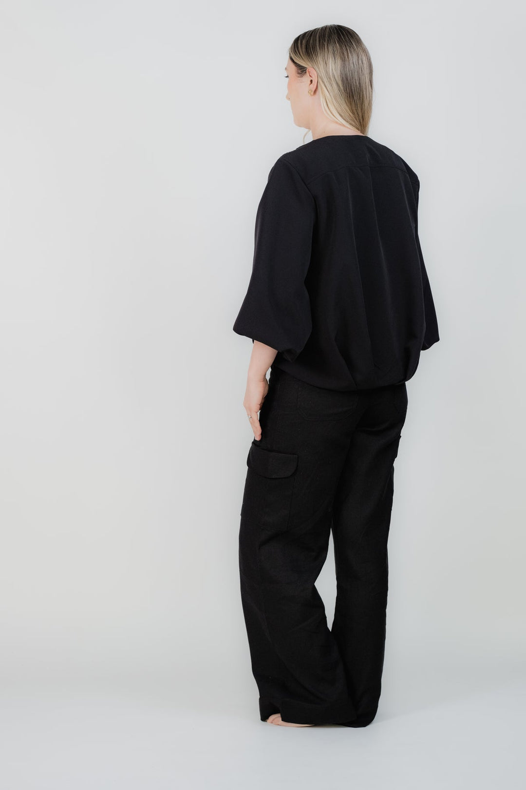 ULLA ULLA CHAQUETA BOMBY NEGRA TALLA UNICA