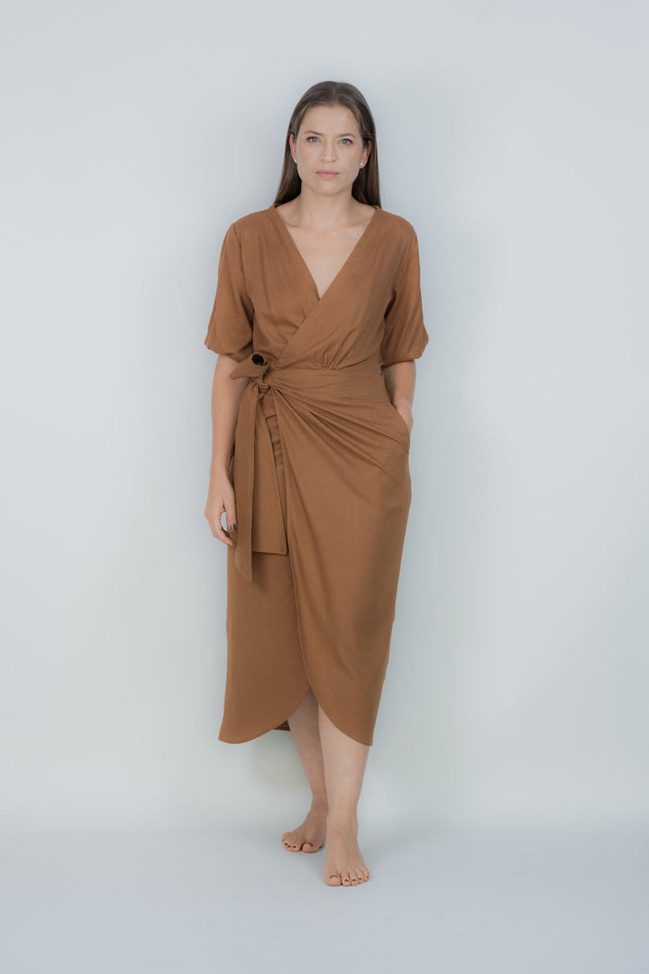 ULLA ULLA BATA WRAP LINO TERRA