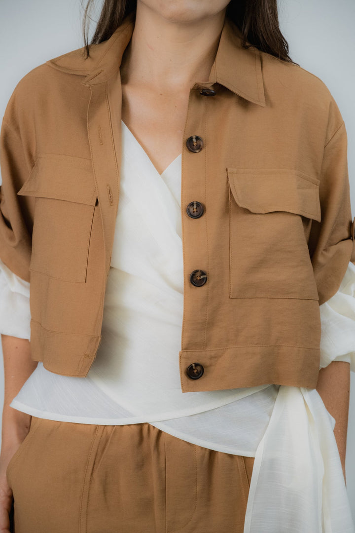 ULLA ULLA CROP SET KAKY