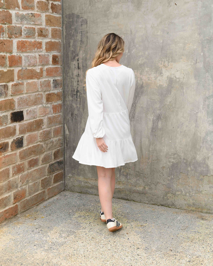 NITTA BONITA VESTIDO ALMA MARFIL