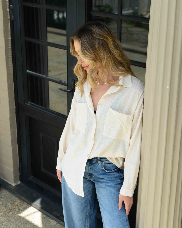 NITTA BONITA CAMISA LUCERO CREMA