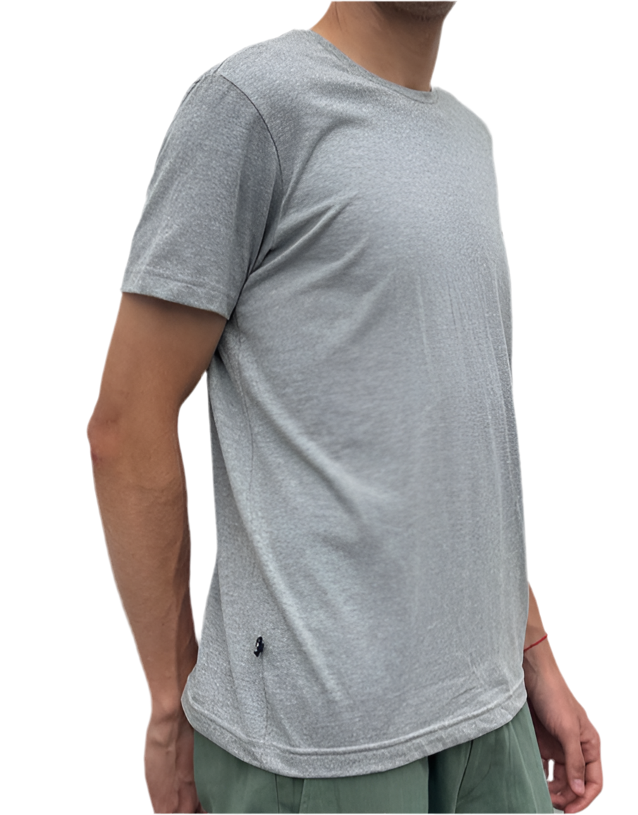 NEW ANCHOR CAMISETA GRIS JASPE