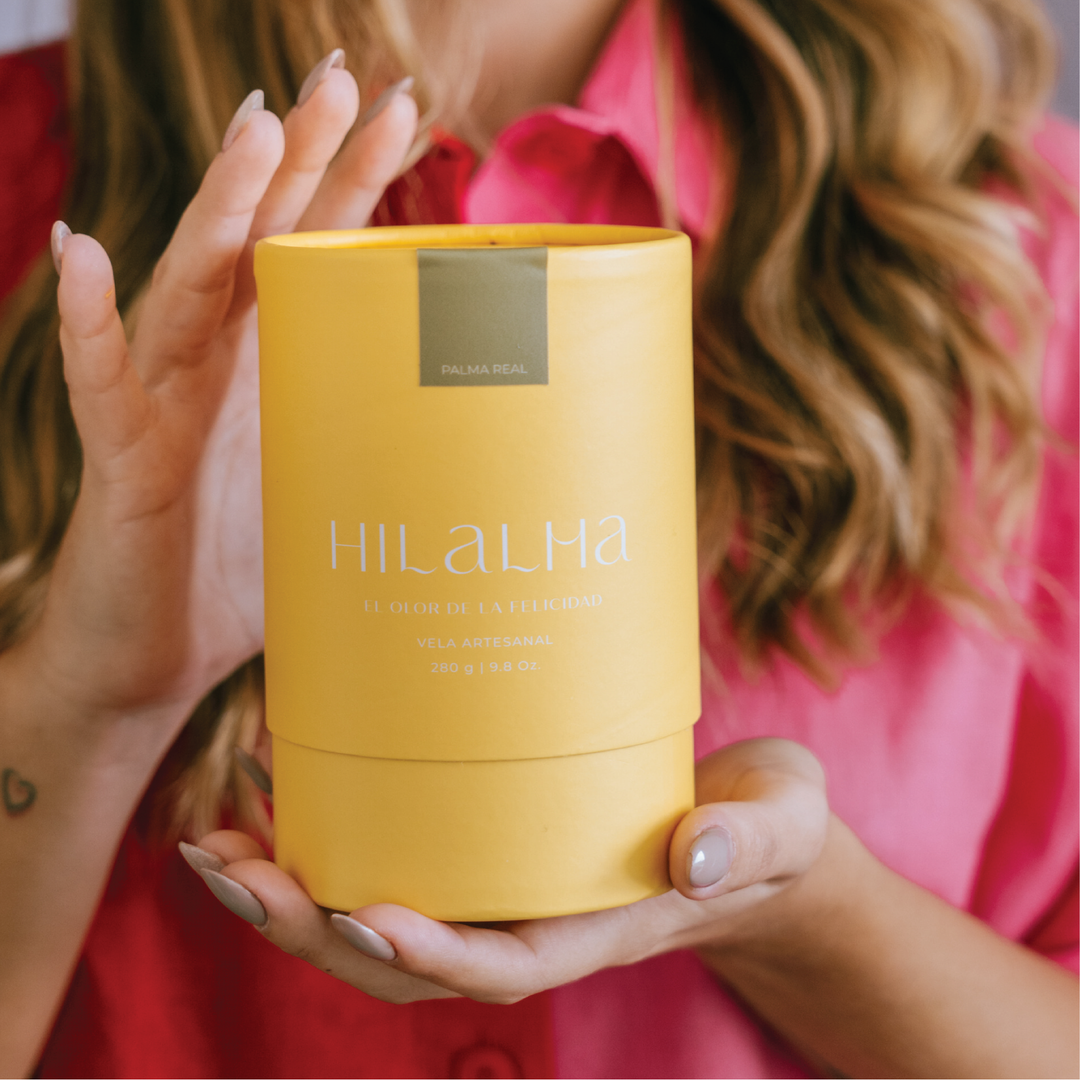 HILALMA VELAS VELA ARTESANAL 280 GRAMOS PLAYA BONITA