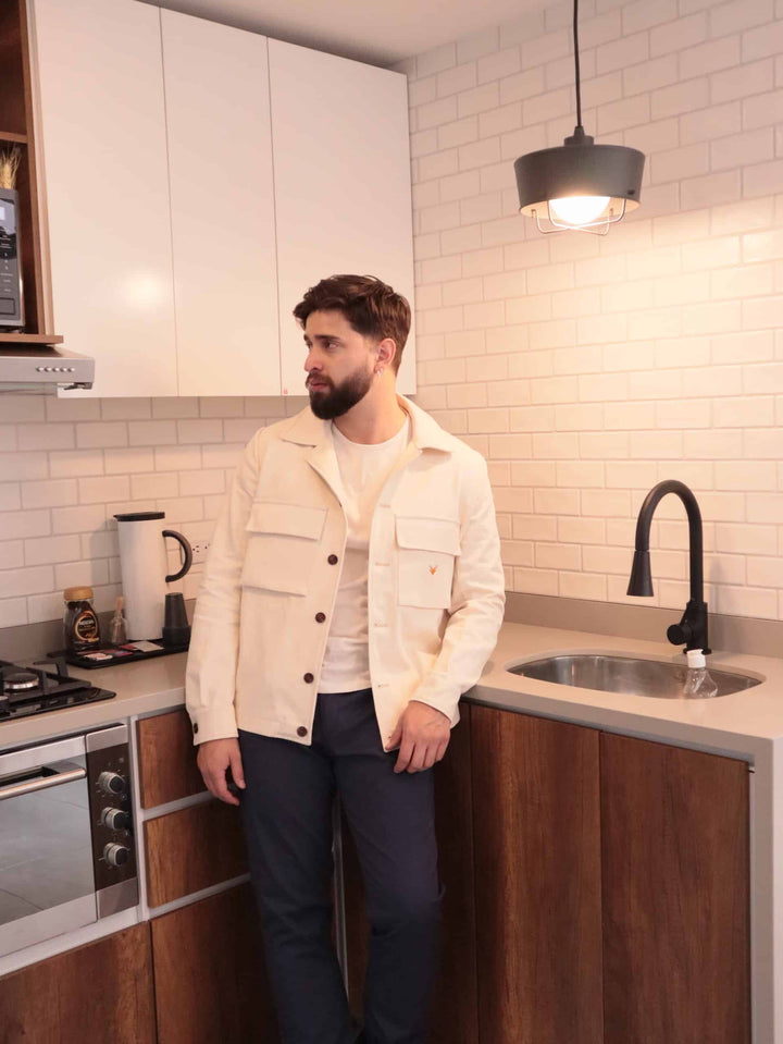 HANDELLS CHAQUETA HAMILTON MARFIL