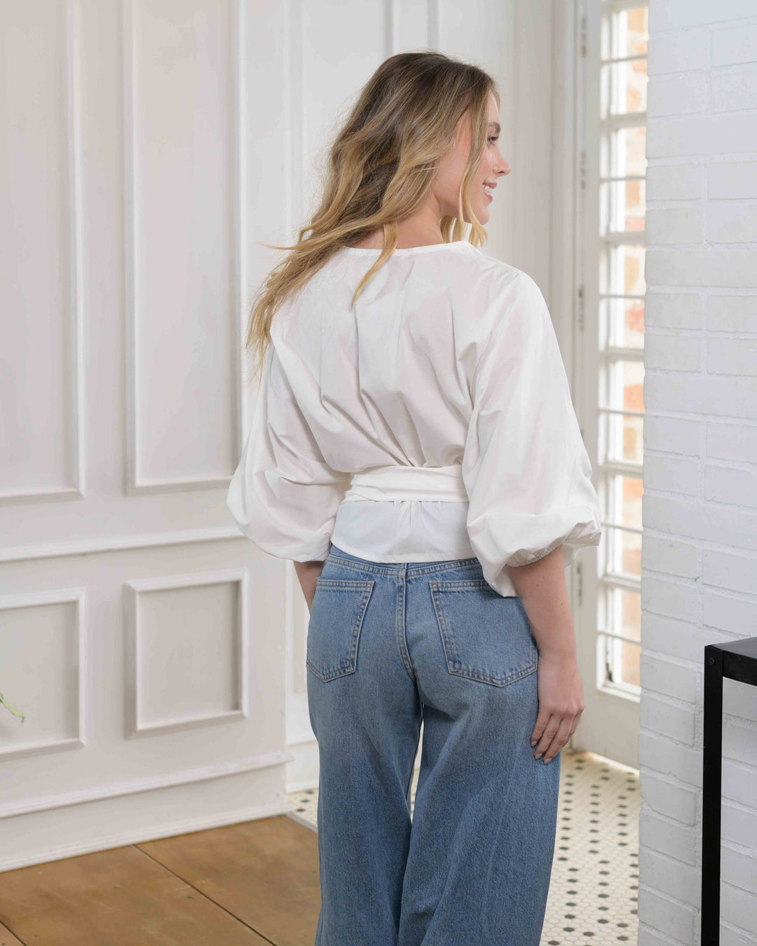NITTA BONITA BLUSA SUNSET BALI MARFIL