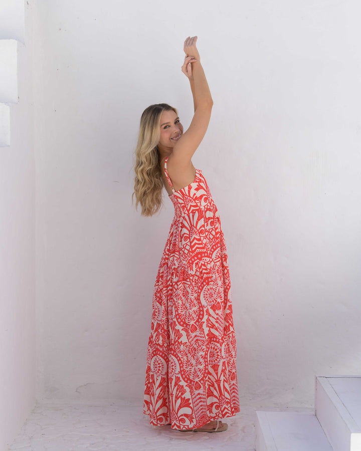 NITTA BONITA VESTIDO LILY AMAPOLA