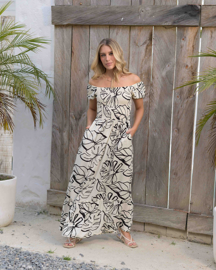 NITTA BONITA VESTIDO KATY LIA MARFIL