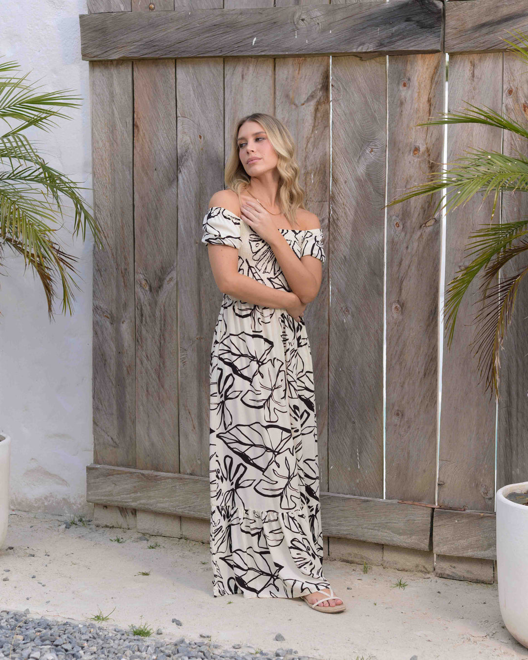 NITTA BONITA VESTIDO KATY LIA MARFIL