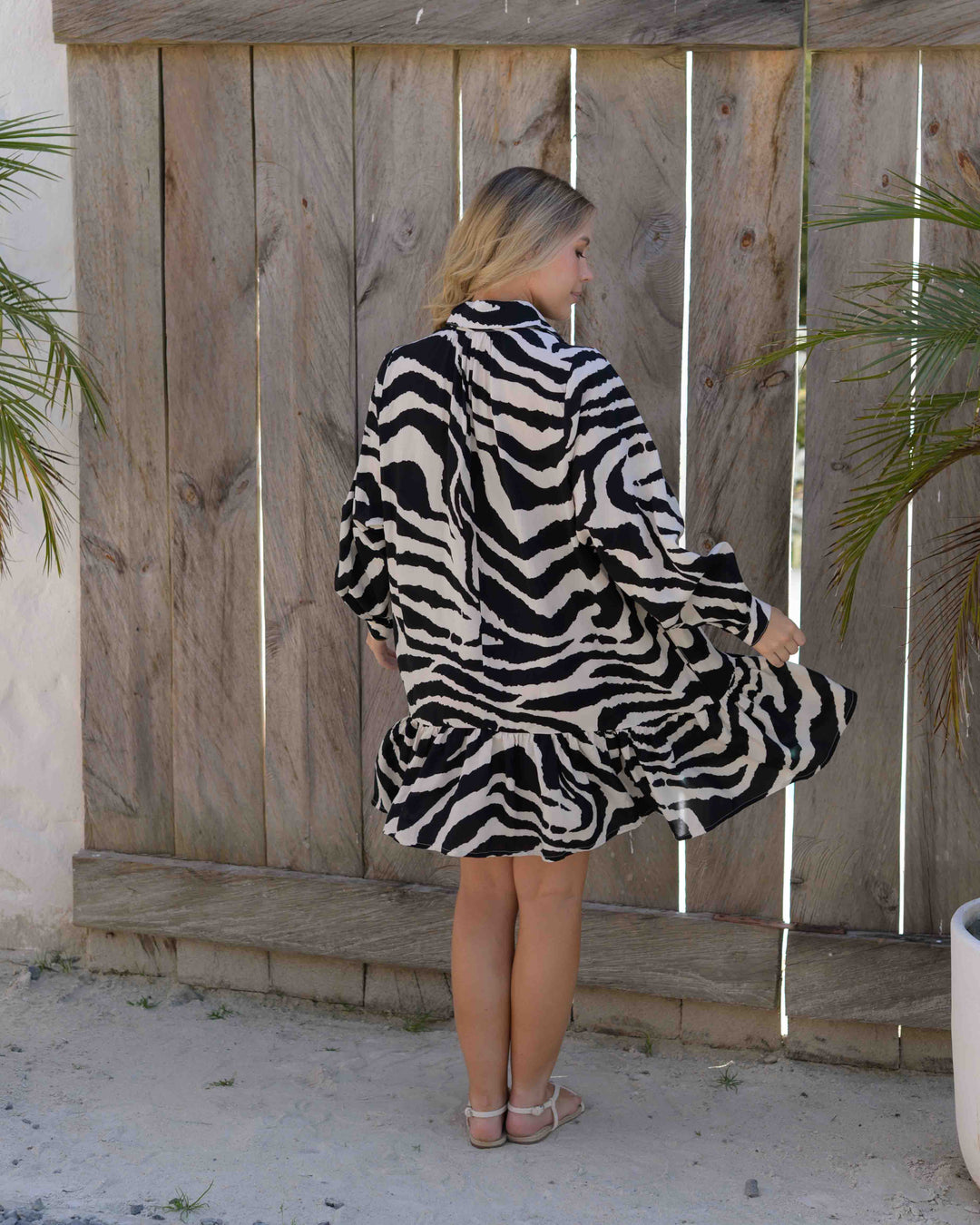 NITTA BONITA VESTIDO YASMIN AFRICA MARFIL