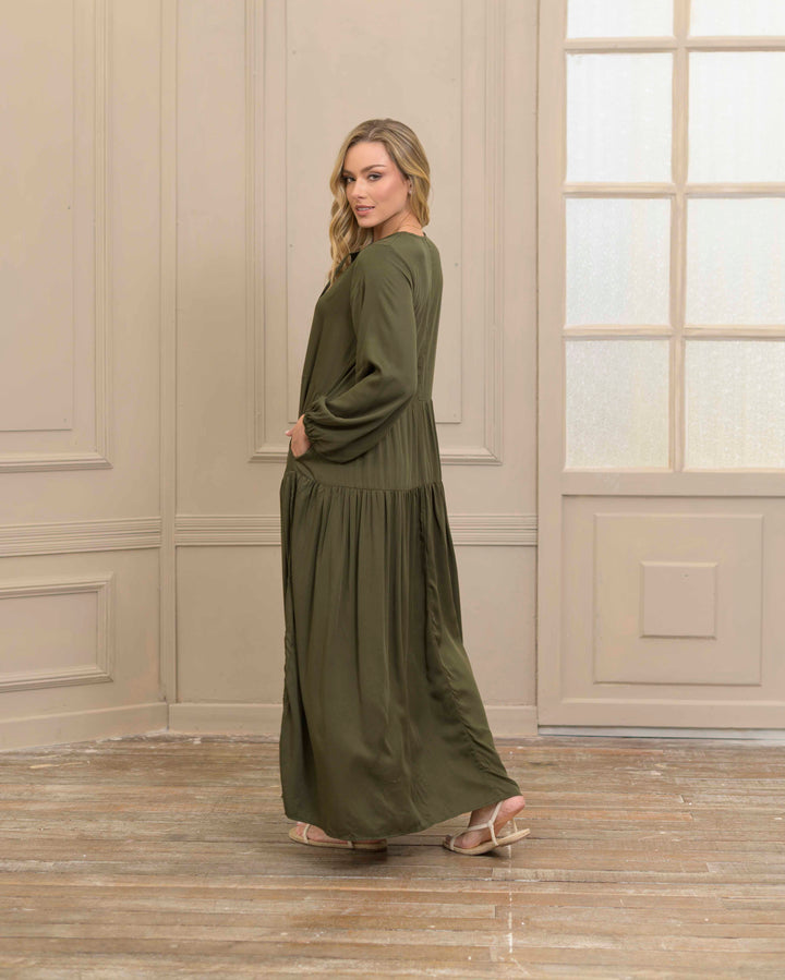 NITTA BONITA VESTIDO ELOISA PLANE MILITAR