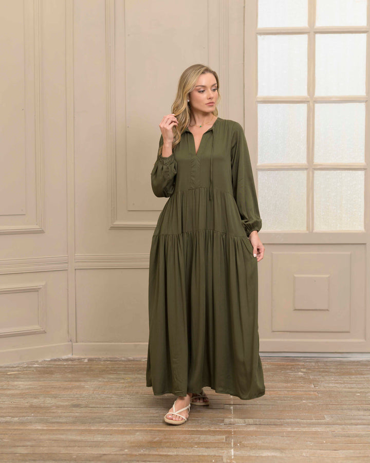 NITTA BONITA VESTIDO ELOISA PLANE MILITAR